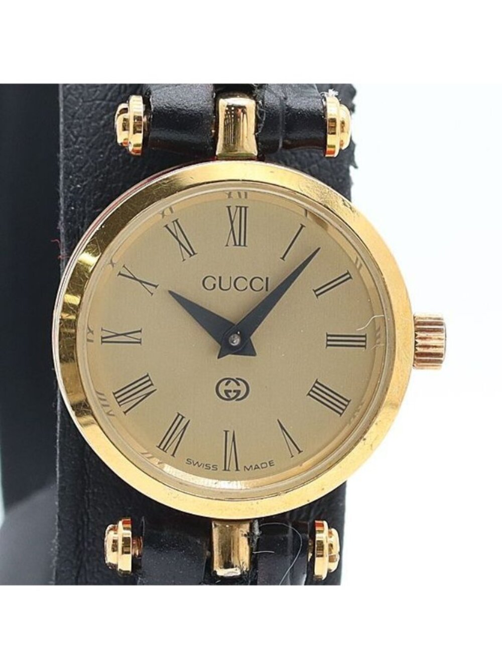 Gucci Sherry Line Champagne Dial Watch